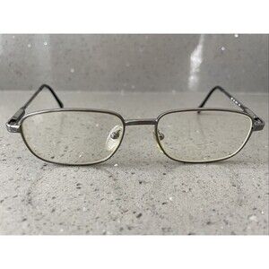 Sferoflex Pat Eyeglasses Frames ONLY Italy 2086 268 Silver Rectangle 52-17-135